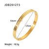 Fashionable And Versatile Gold-plated Bracelets With Zirconia