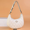 Chic Quilted Shoulder Bag for Women - Sweet &amp; Fresh Design with Zip Closure