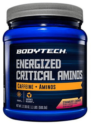 Energized Critical Aminos Powder Strawberry Lemonade (1.1 lbs./65 Servings)
