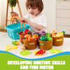 Learning Toys Play Food Set for Toddlers, Cutting Toy for Boys &amp; Girls