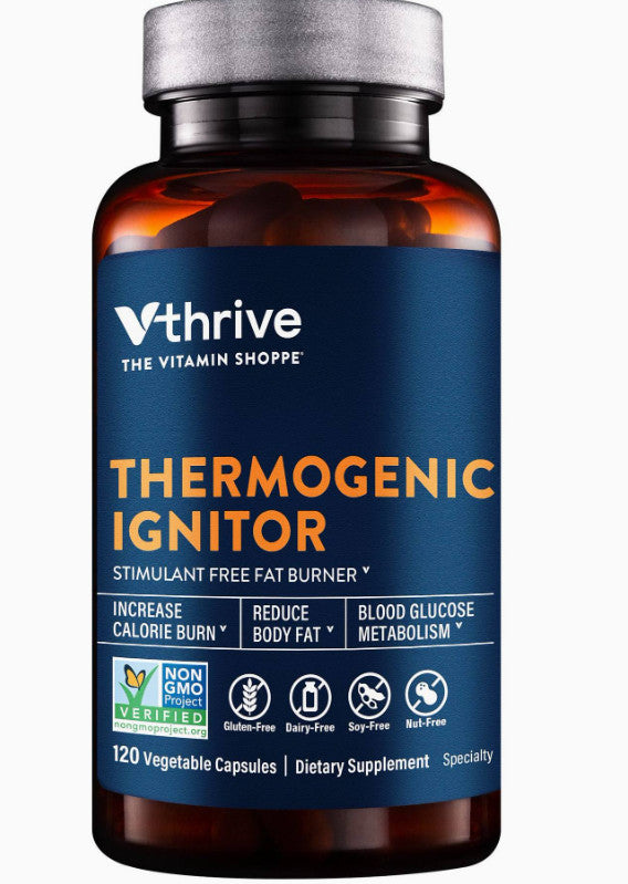 Thermogenic Ignitor – Stimulant-Free Fat Burner (120 Vegetable Capsules)