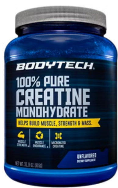 100% Pure Creatine Monohydrate - Unflavored Powder
