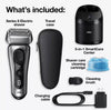 BRAUN SERIES 8-8567CC RECHARGEABLE WET &amp; DRY SHAVER