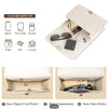 Shoulder Bags for Women, Cute Hobo Tote Handbag Mini Clutch Purse-White