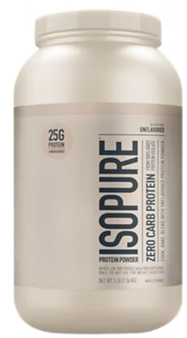 100% Whey Protein Isolate Zero Carb - Unflavored