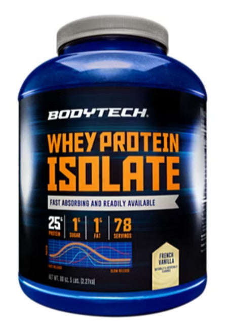 Whey Protein Isolate Powder - French Vanilla