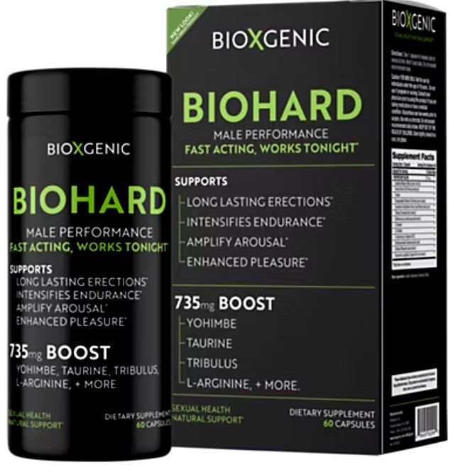 Bio-Hard Male Enhancement (60 Capsules)