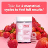 O Positiv FLO PMS Gummy Vitamins for Women with PMS &amp; Menstrual Symptom Relief