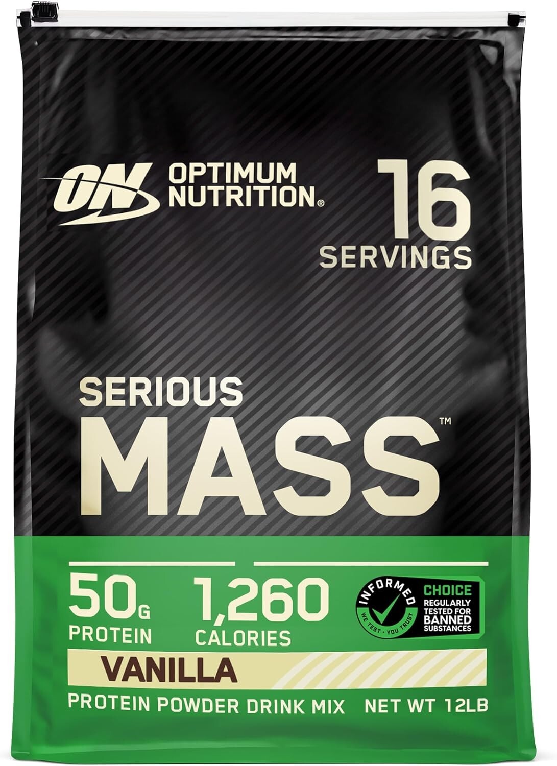 SERIOUS MASS – High-Protein Weight Gain Powder