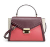 MICHAEL KORS Whitney Medium Pebbled Leather Satchel