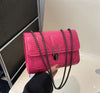 Crossbody Bags for Women, Elegant Quilted Handbags, Pink Color