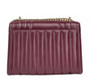 Michael Kors Burgundy Quilted Leather Whitney Crossbody Bag