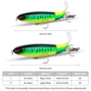 10pcs 1set 35g 14cm Topwater Fishing Lure l Baits Kit For Freshwater &amp; Saltwater