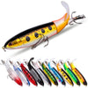 10pcs 1set 35g 14cm Topwater Fishing Lure l Baits Kit For Freshwater &amp; Saltwater