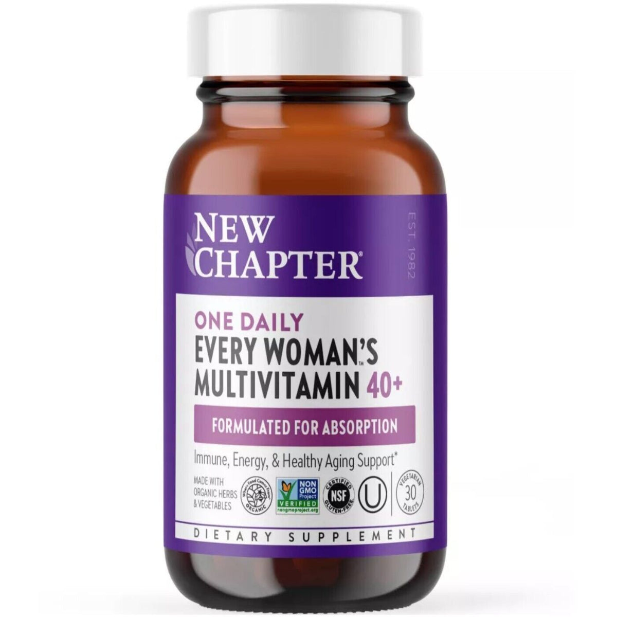 New Chapter Every Woman's One Daily 40+ Multivitamins for Women 30 Ct