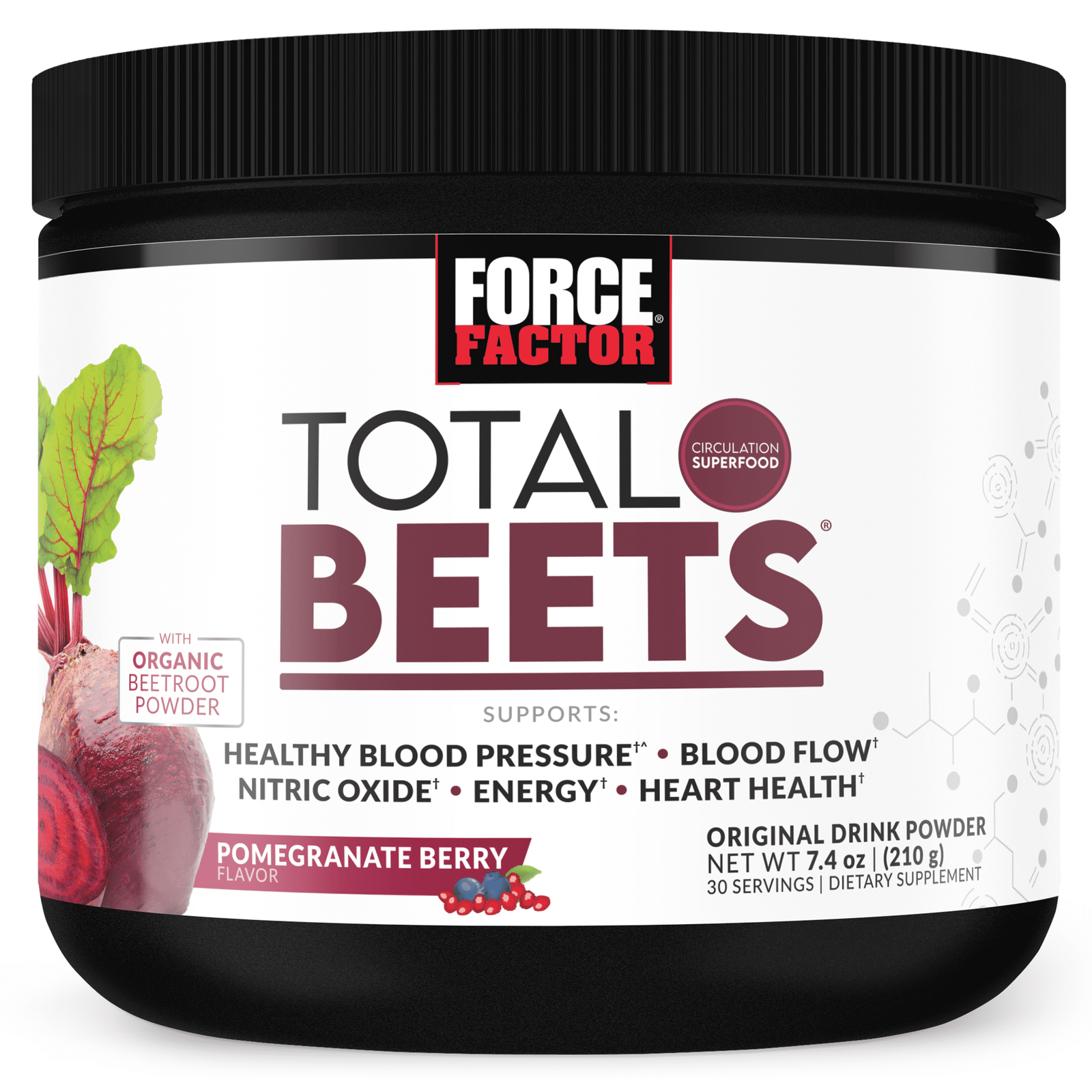 Total Beets, Beetroot Powder Juice Mix Supplement