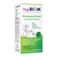 Vagibiom Menopause Relief Suppositories with Organic Black Cohosh